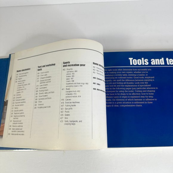 Vintage 1996 Reader’s Digest New Fix-It-Yourself Manual Hardcover Book - Picture 7 of 12